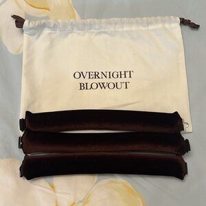 Overnight Blowout - Classic 3 Set Velvet Rods (Brown)